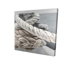 Twisted boat rope - 08x08 Print on canvas