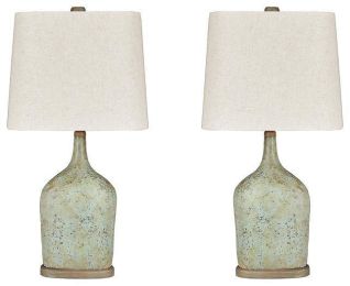 Ashley Maribeth Sage Casual Table Lamp (Set of 2) L243244