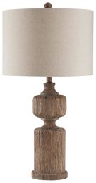 Ashley Madelief Brown Casual Table Lamp L235384