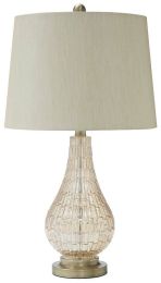 Ashley Latoya Champagne Contemporary Table Lamp L430594