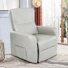 Recliner Chair for Living Room with Rocking Function and Side Pocket