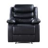 Eilbra Power Recliner; Black PU 56910