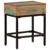 Side Table 15.7"x11.8"x20.1" Solid Wood Reclaimed