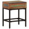 Side Table 15.7"x11.8"x20.1" Solid Wood Reclaimed