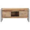 vidaXL Coffee Table 37.4"x19.7"x15.7" Rough Mango Wood