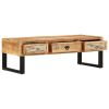 vidaXL Coffee Table 43.3"x19.7"x15" Solid Mango Wood