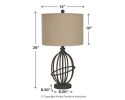 Ashley Manasa Dark Brown Casual Table Lamp L204164