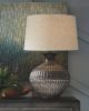 Ashley Magan Antique Bronze Finish Casual Table Lamp L207354