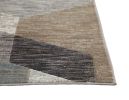 Calliope Gray/ Blue/ Natural Geometric Area Rug 5x8