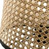 Temesa Rattan 21.3&quot; Table Lamp with In-line Switch Control and Metal Legs