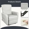 Recliner Chair for Living Room with Rocking Function and Side Pocket