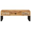 vidaXL Coffee Table 43.3"x19.7"x15" Solid Mango Wood