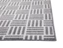 Nantucket White and Gray Polypropylene Indoor/ Outdoor Area Rug 8x10