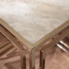 Simondley Faux Marble End Table