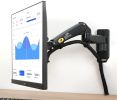 F300 F150 Gas Spring 24-35 inch LED TV Wall Mount Monitor Holder Ergonomic Mount Arm Max. VESA 100*100mm Loading 3-12kgs