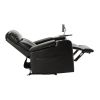 Power Motion Recliner with USB Charging Port and Hidden Arm Storage; Home Theater Seating with 2 Convenient Cup Holders Design ; 360Â¬âˆž Swivel Tray Tab