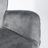 Modern Wingback Accent Armchair Living Room Tufted Velvet Upholstery