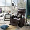 Power Motion Recliner with USB Charging Port and Hidden Arm Storage; Home Theater Seating with 2 Convenient Cup Holders Design ; 360Â¬âˆž Swivel Tray Tab