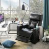 Power Motion Recliner with USB Charging Port and Hidden Arm Storage; Home Theater Seating with 2 Convenient Cup Holders Design ; 360Â¬âˆž Swivel Tray Tab