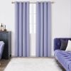 100% Blackout Curtains for Bedroom; 84 inch Length 2 Panels Set; Grommet Thermal Insulated Curtains (52" x 84"; 2 Panels)