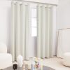 100% Blackout Curtains for Bedroom; 84 inch Length 2 Panels Set; Grommet Thermal Insulated Curtains (52" x 84"; 2 Panels)